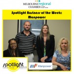  This Week’s Melbourne Regional Chamber & Spotlight Magazine Business Is : Manpower