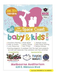 Childrens Expo Melbourne Florida, The Space Coast Baby &#038; Kids Expo returns to the Melbourne Auditorium on Saturday, June 26th