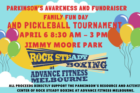  Parkinson’s Awareness and Fundraiser / Family Fun Day April 6th