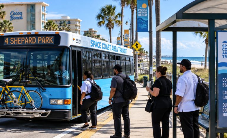  Loss of Transit Grant Threatens Transportation for Brevard’s Beachside Workers